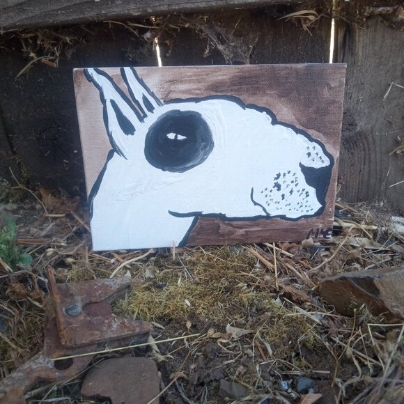 Bull Terrier Portrait Painting - Picture 8 of 12